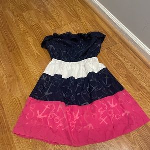 Lilly Pulitzer Libby Dress Multi Libby Colorblock Sleeveless  Size Medium